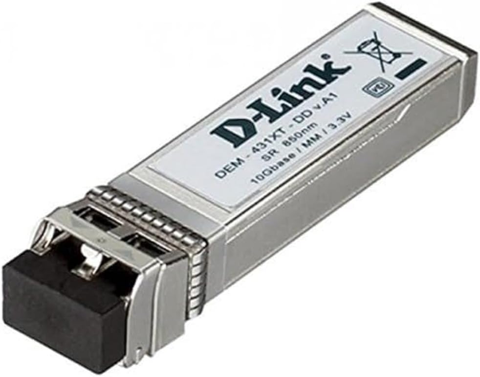 D-Link DEM‑431XT SFP+ Transceiver (unterstützt 10 Gbit/s Ethernet)