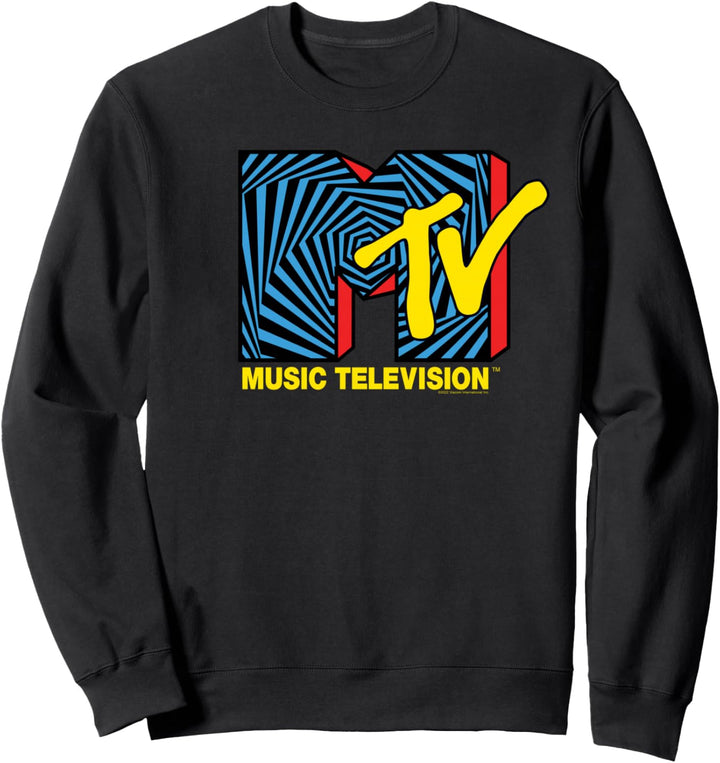 MTV Logo Spiral Sweatshirt