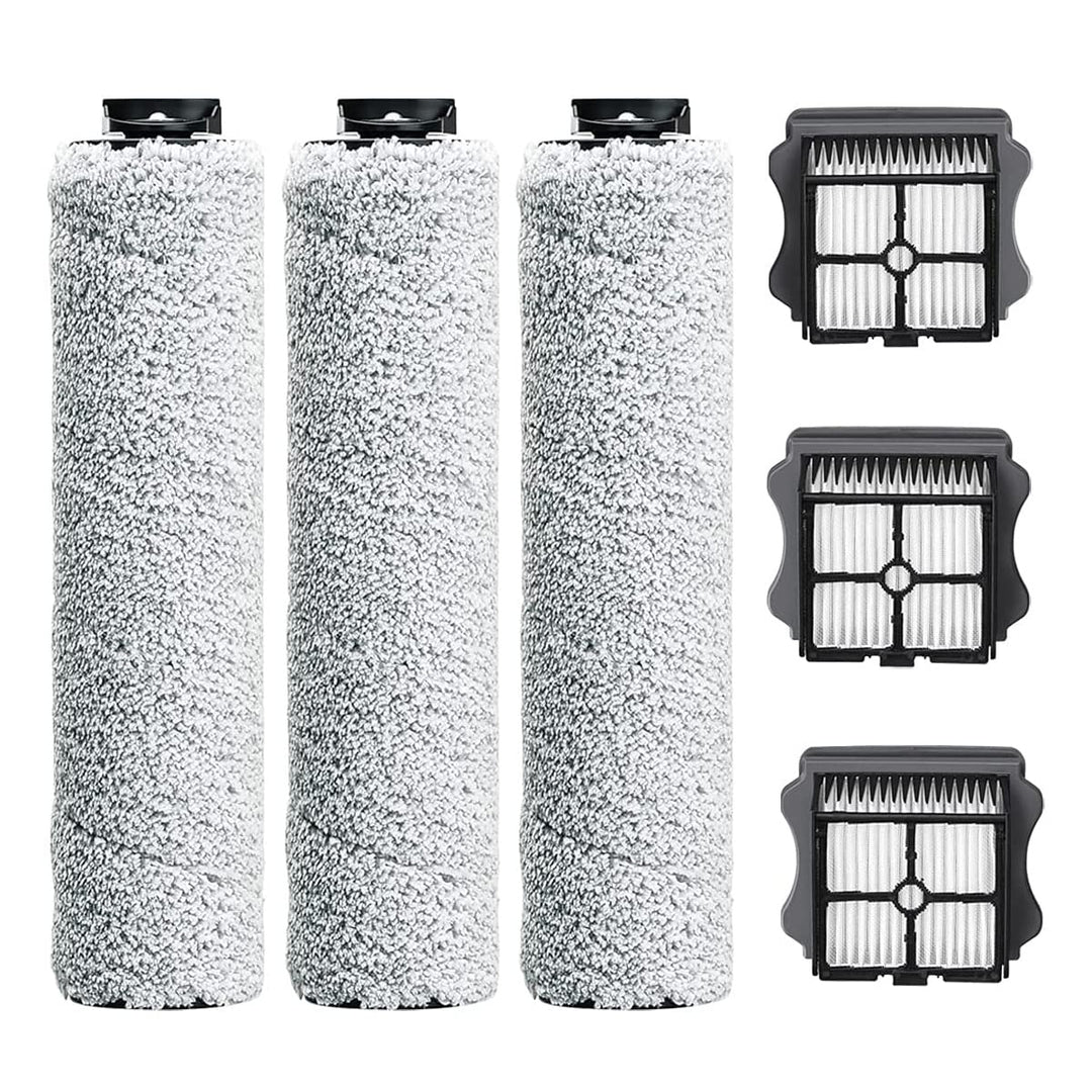 7 Stück Bürstenrolle für Tineco Floor One S3 Filter für iFloor 3 Nass-und Trockensauger Ersatzteile