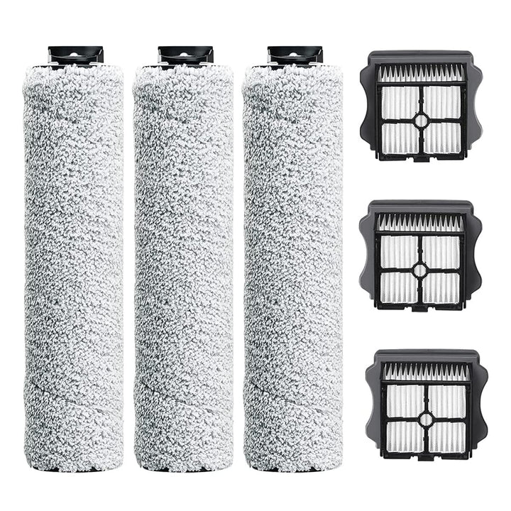 7 Stück Bürstenrolle für Tineco Floor One S3 Filter für iFloor 3 Nass-und Trockensauger Ersatzteile