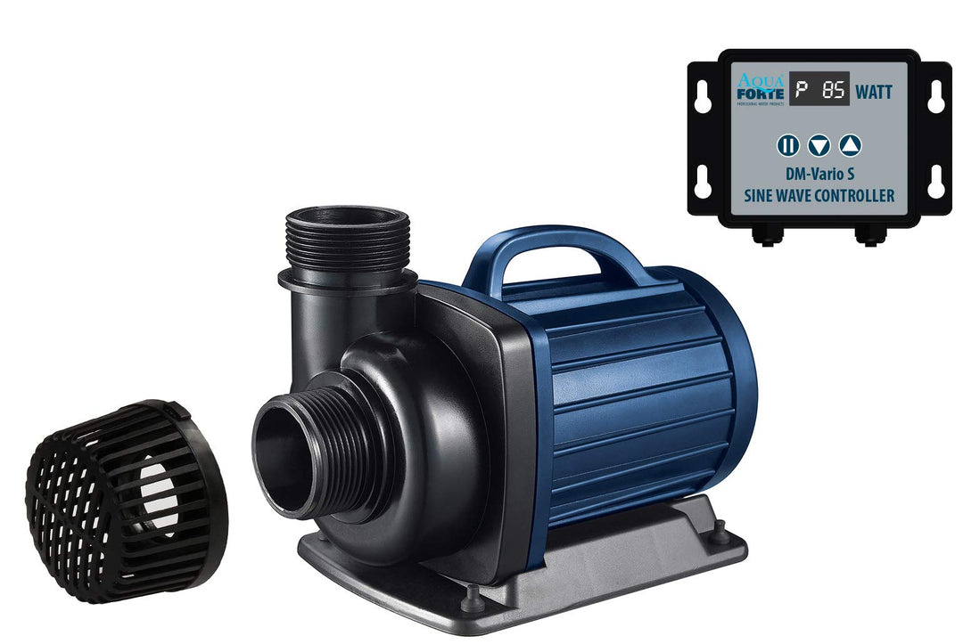 AquaForte Filter-/Teichpumpe DM-22.000 Vario S, 70-200W, Förderhöhe 7,5m, regelbar mit externem Cont
