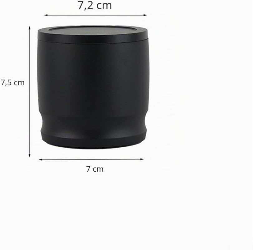 Kaffeepulver-Dosierbecher, 58 mm, Dosiertrichter aus Aluminiumlegierung, Dosierringe, Presse mit Dec
