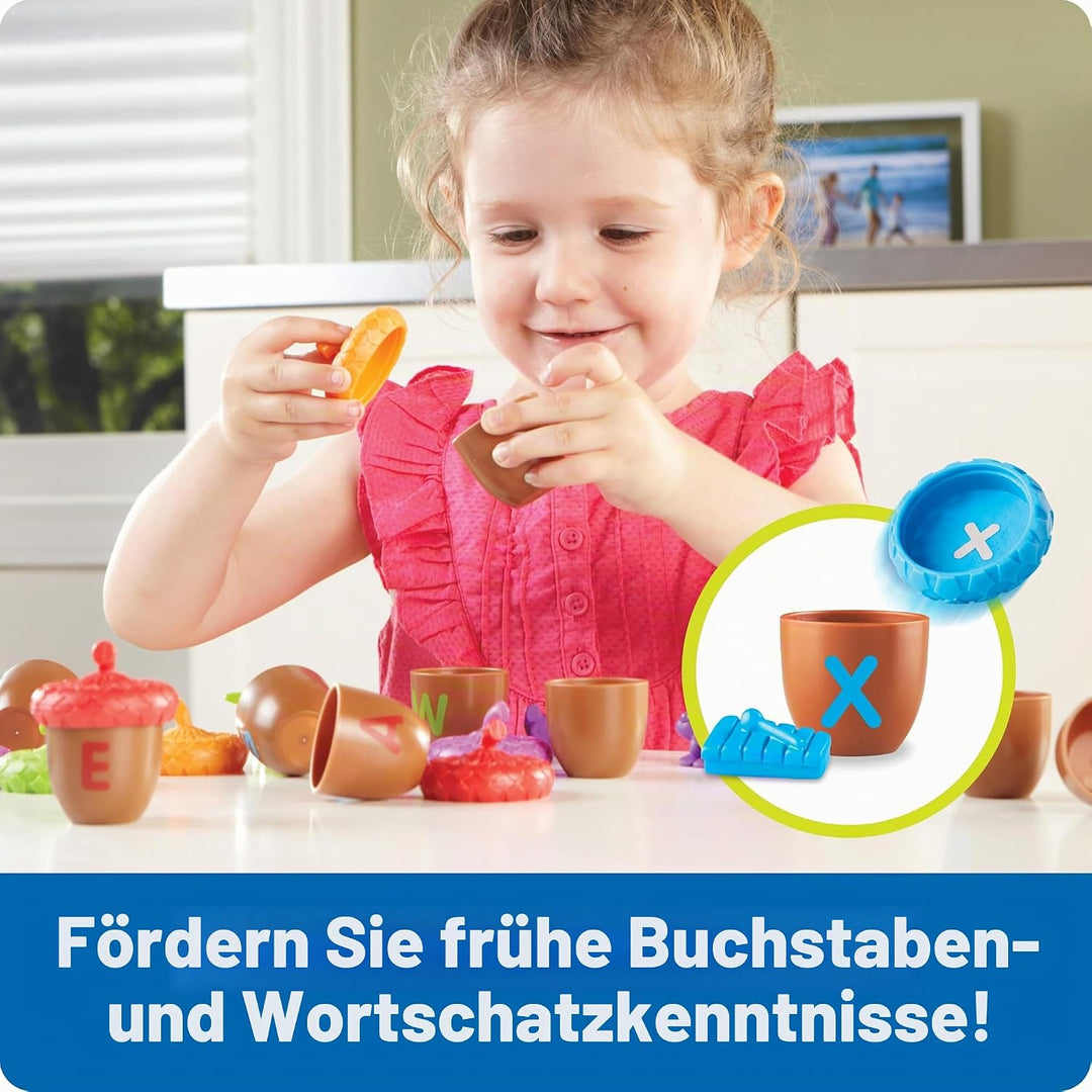 Learning Resources Spielset Alphabet-Eicheln Eichel-Aktivität, Eichel-Aktivität