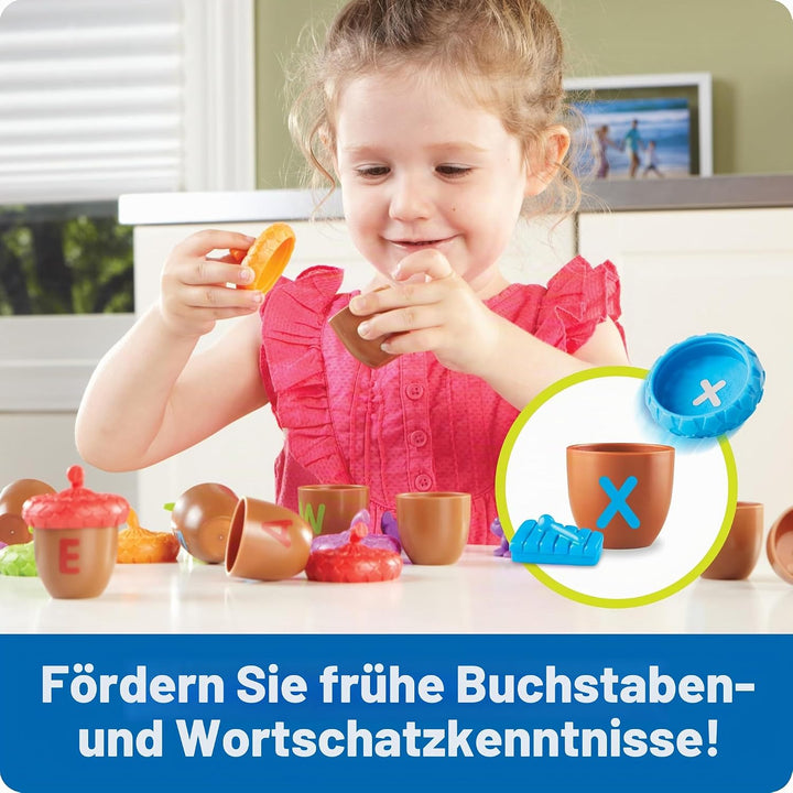 Learning Resources Spielset Alphabet-Eicheln Eichel-Aktivität, Eichel-Aktivität