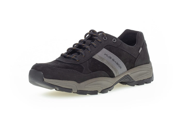 Pius Gabor Herren Sneaker Low,Halbschuhe,Wechselfussbett,zertifiziertes Leder,schnürschuhe,schnürer,