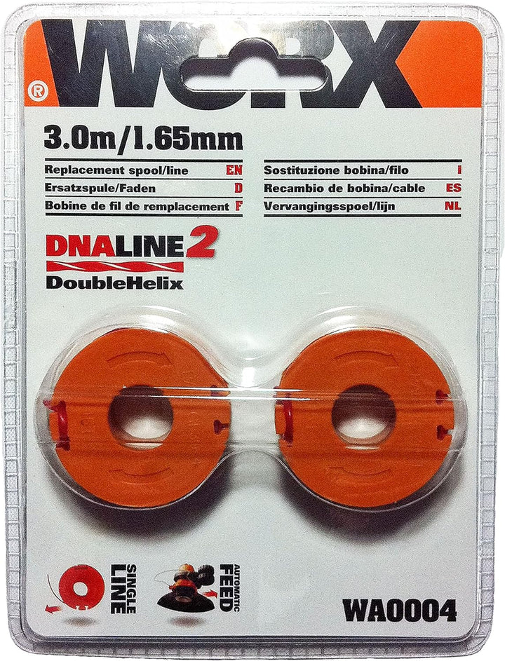 WORX WG163E.9 Akku Rasentrimmer 20V – Kantenschneider Rasen – 2-in-1 Funktion: Rasentrimmer und Kant