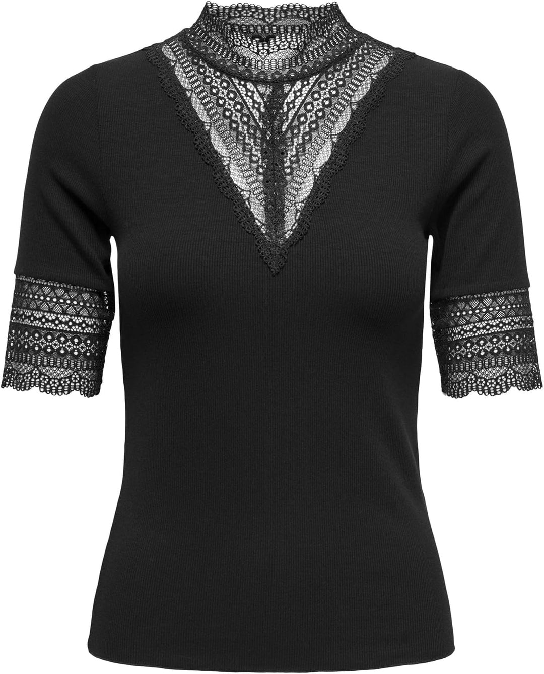 ONLY Female Top ONLTILDE Top XS Schwarz, XS Schwarz