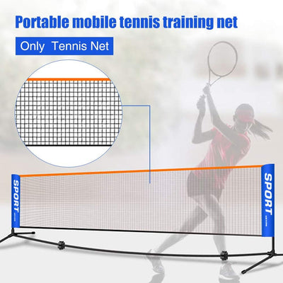 Cicony Tragbares Tennisnetz, faltbar, für Badminton, Volleyball, Tennis und andere Spiele