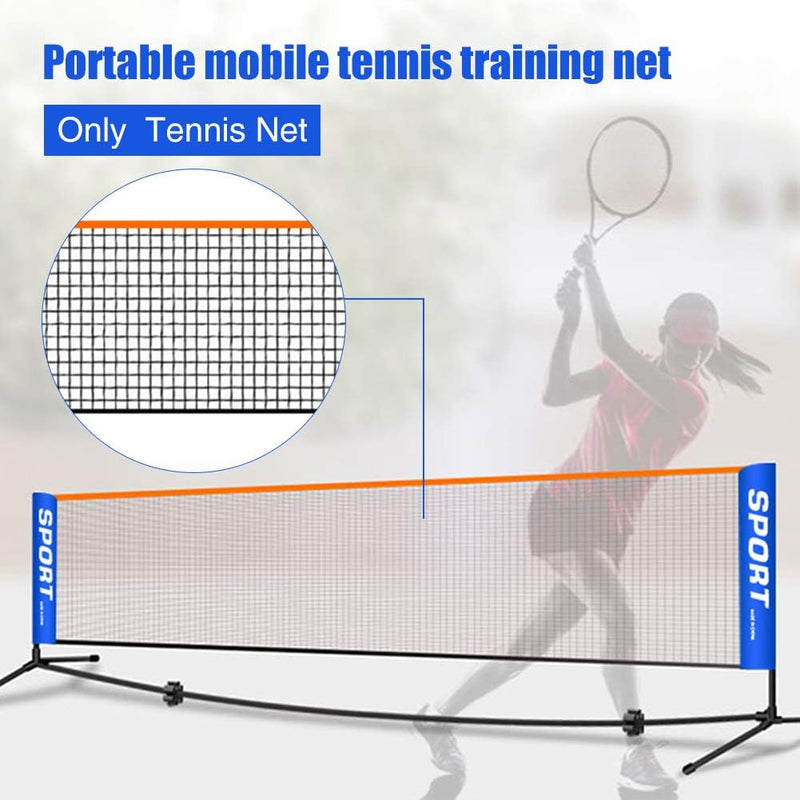 Cicony Tennisnetz, tragbar, faltbar, für Badminton, Volleyball, Tennis und andere Spiele, Siehe Abbi