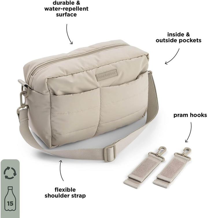 Done by Deer Wickeltasche Kinderwagen - Windeltasche - Wasserabweisende Kinderwagentasche mit Wickel