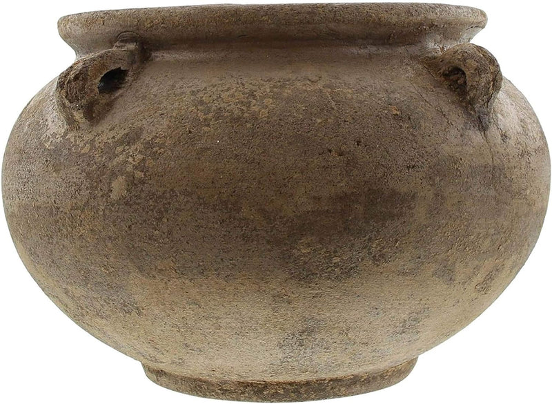 Dekoleidenschaft Pflanzkugel “Terracotta” rustikal Pflanzer Ø 26 cm, braun, Blumentopf, Blumen-Übert