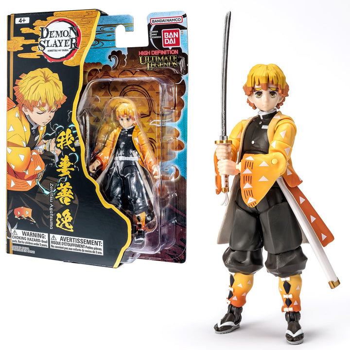 BANDAI - Ultimate Legends HD - Actionfigur Demon Slayer 12 cm - Zenitsu Agatsuma - Offizielle Demon