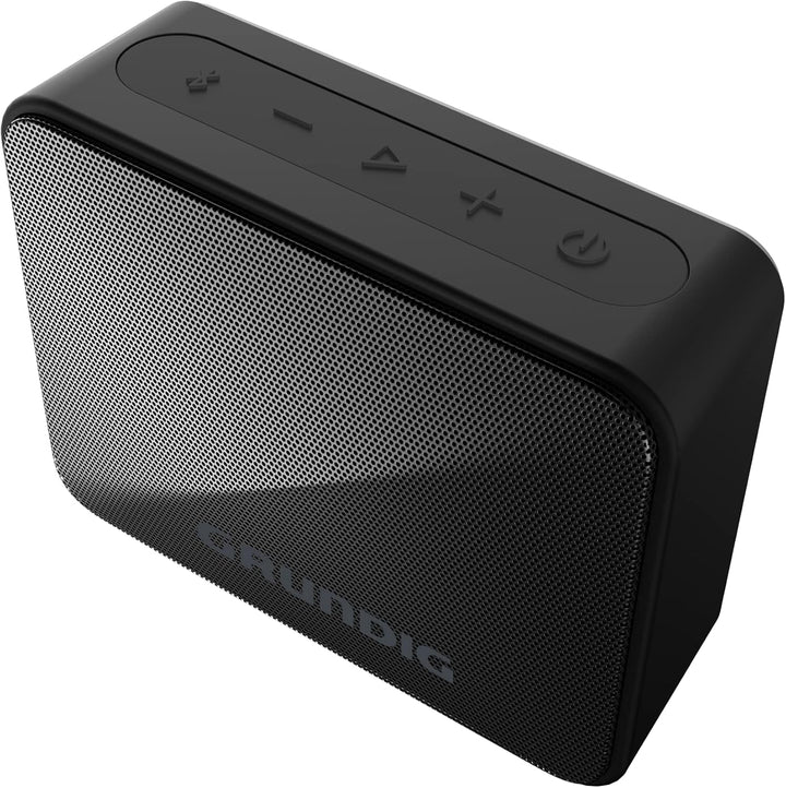 Grundig Solo+ Black - Bluetooth Lautsprecher, Soundbox, 3.5 W RMS Leistung, 30 Meter Reichweite, meh