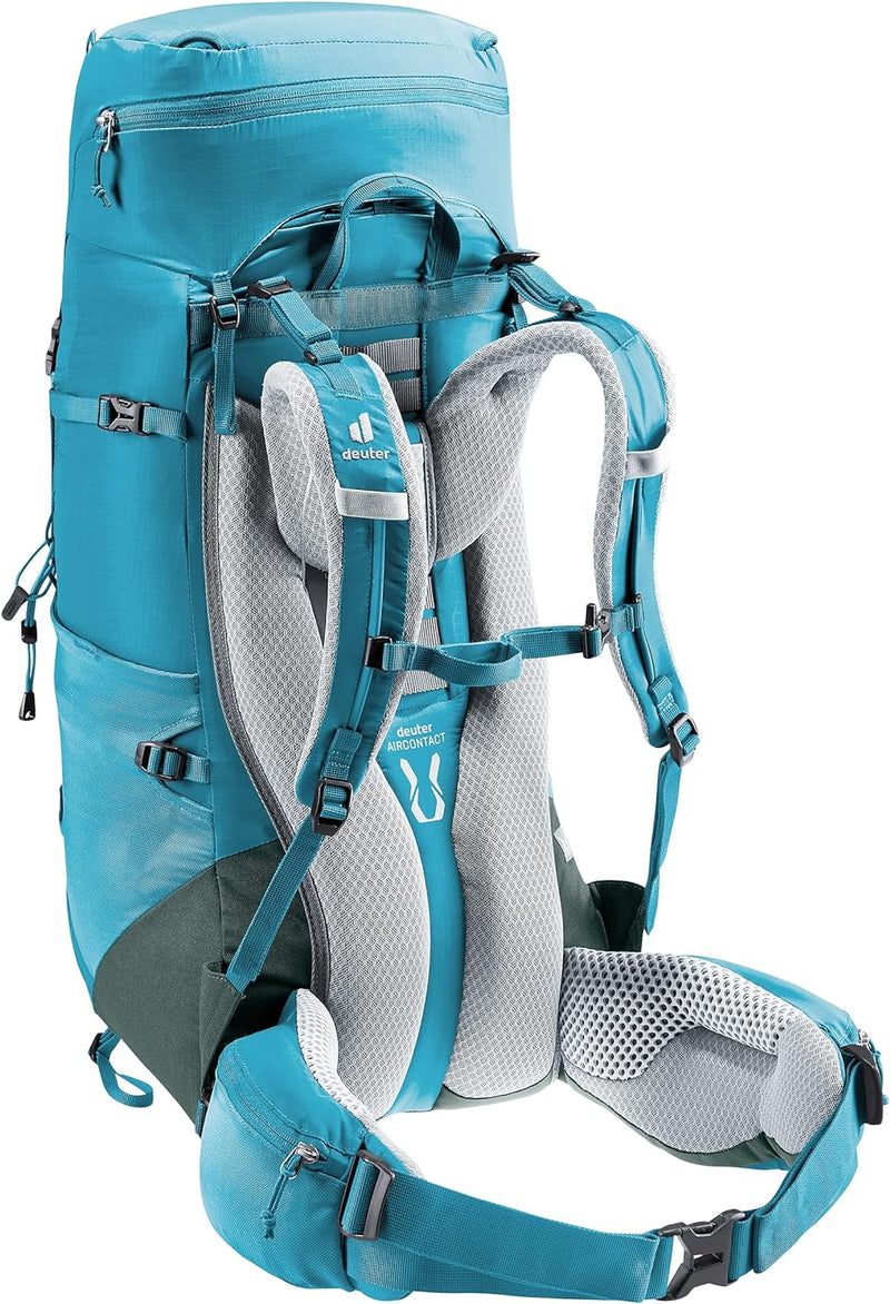 deuter Damen Aircontact Lite 35 + 10 Sl Trekkingrucksack (1er Pack) 35+10 L Lagoon-ivy, 35+10 L Lago