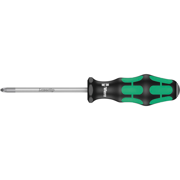Wera 009319 Kraftform 355 Pozidriv-Schraubendreher 2 x 300 mm (Grossbritannien Import), 1 Stück PZ 2