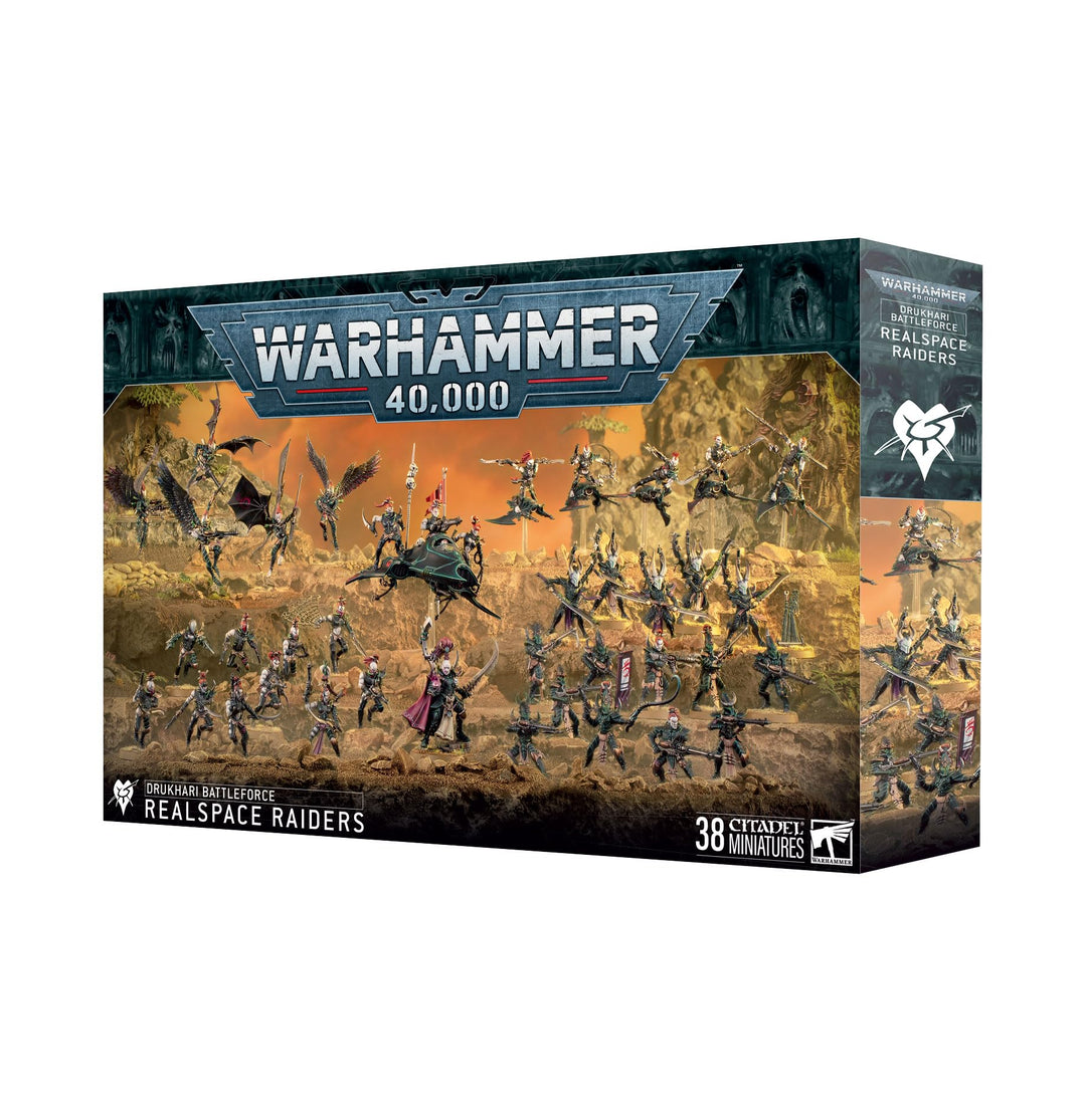 Games Workshop - Warhammer 40.000 - Drukhari - Battleforce: Realspace Raiders