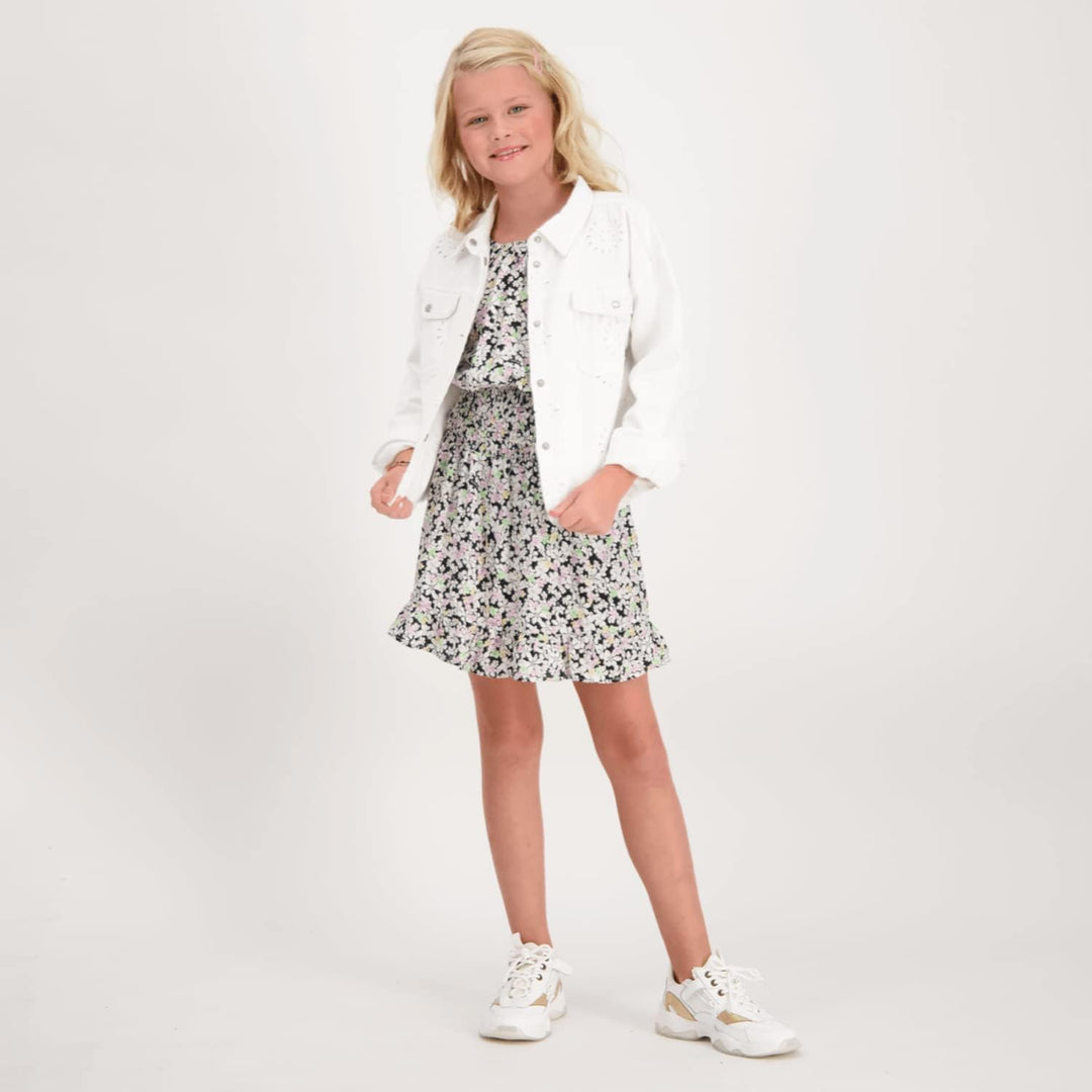 Vingino Mädchen Tanja Broderie 6 Jahre Real White, 6 Jahre Real White