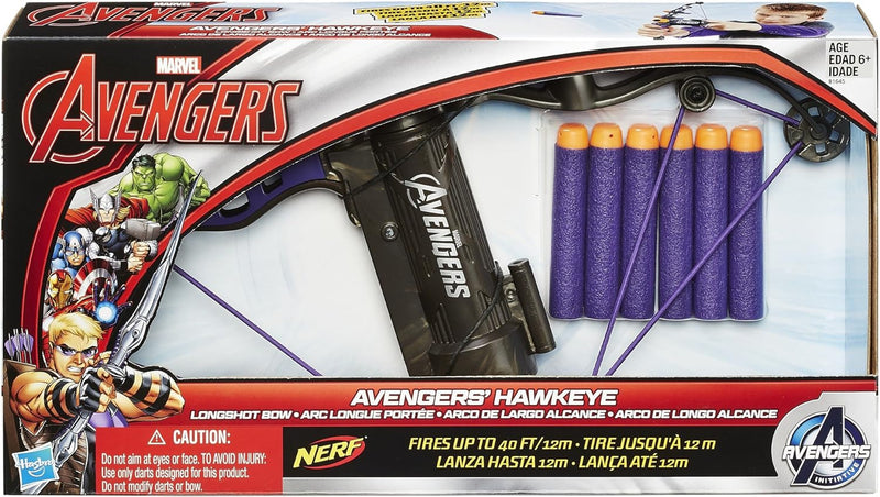 Marvel Avengers:Age of Ultron Nerf Hawkeye Langstrecken-Bogen, Spielzeug