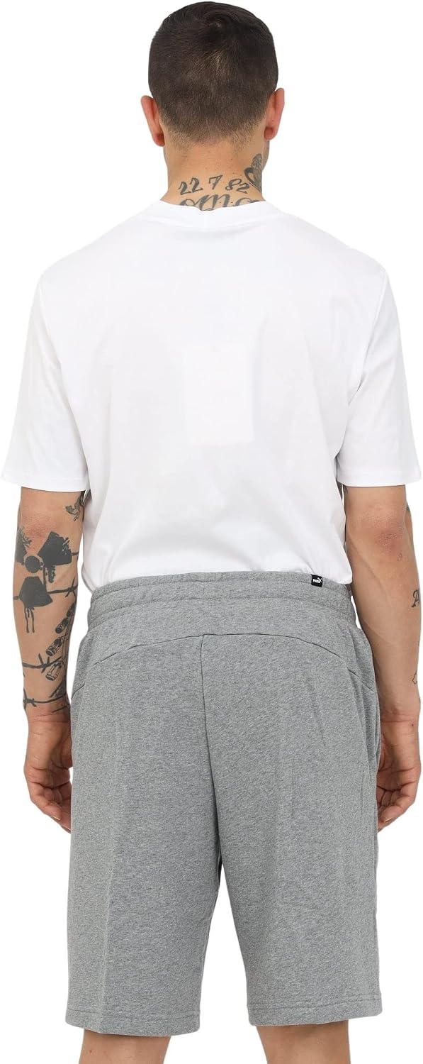 PUMA Herren Strick-Shorts ESS+ 2 Col Shorts 10" S Grau, S Grau