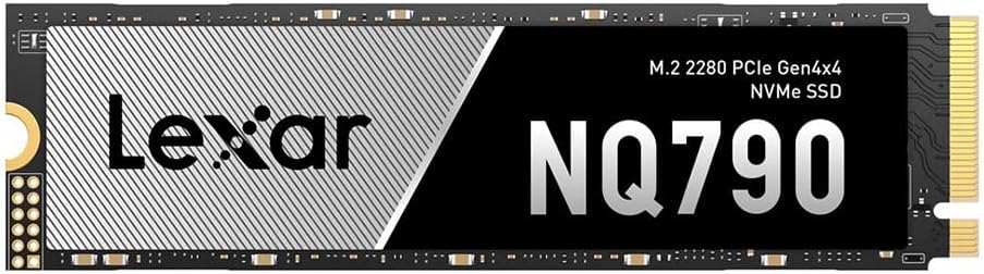 Lexar NQ790 M.2 SSD 2TB NVMe SSD Interne SSD 2TB, PCIe 4.0 Gen4x4, 7000 MB/s Lesen, 6000 MB/s Schrei