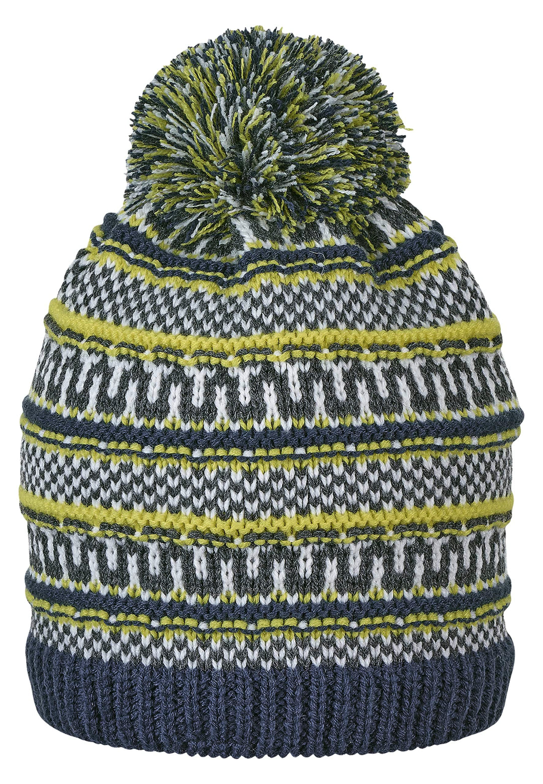 Sterntaler Baby Jungen Mütze Baby Bommelstrickmütze Mustermix 49 marine, 49 marine