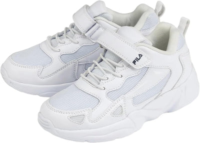 FILA Unisex Kinder Ventosa Velcro Kids Sneaker 29 EU Weiss, 29 EU Weiss