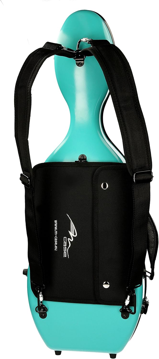 Geigenkoffer Glasfaser Ultra light 4/4 lemon M-Case