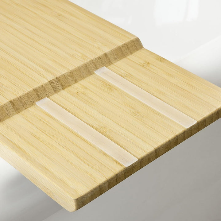 SoBuy FRG104-N 70cm Lang- Sahöne Badewannenablage Badewannenauflage Badewannenbrett Halterung Halter