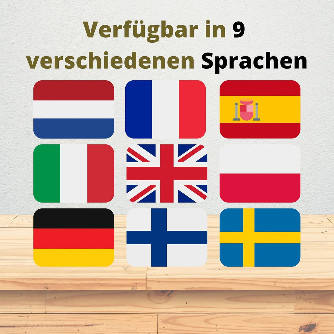 OER Smart Demenzuhr – Verwalten Sie die Agenda über die KOSTENLOSE App – Spricht Uhrzeit und Tagesze