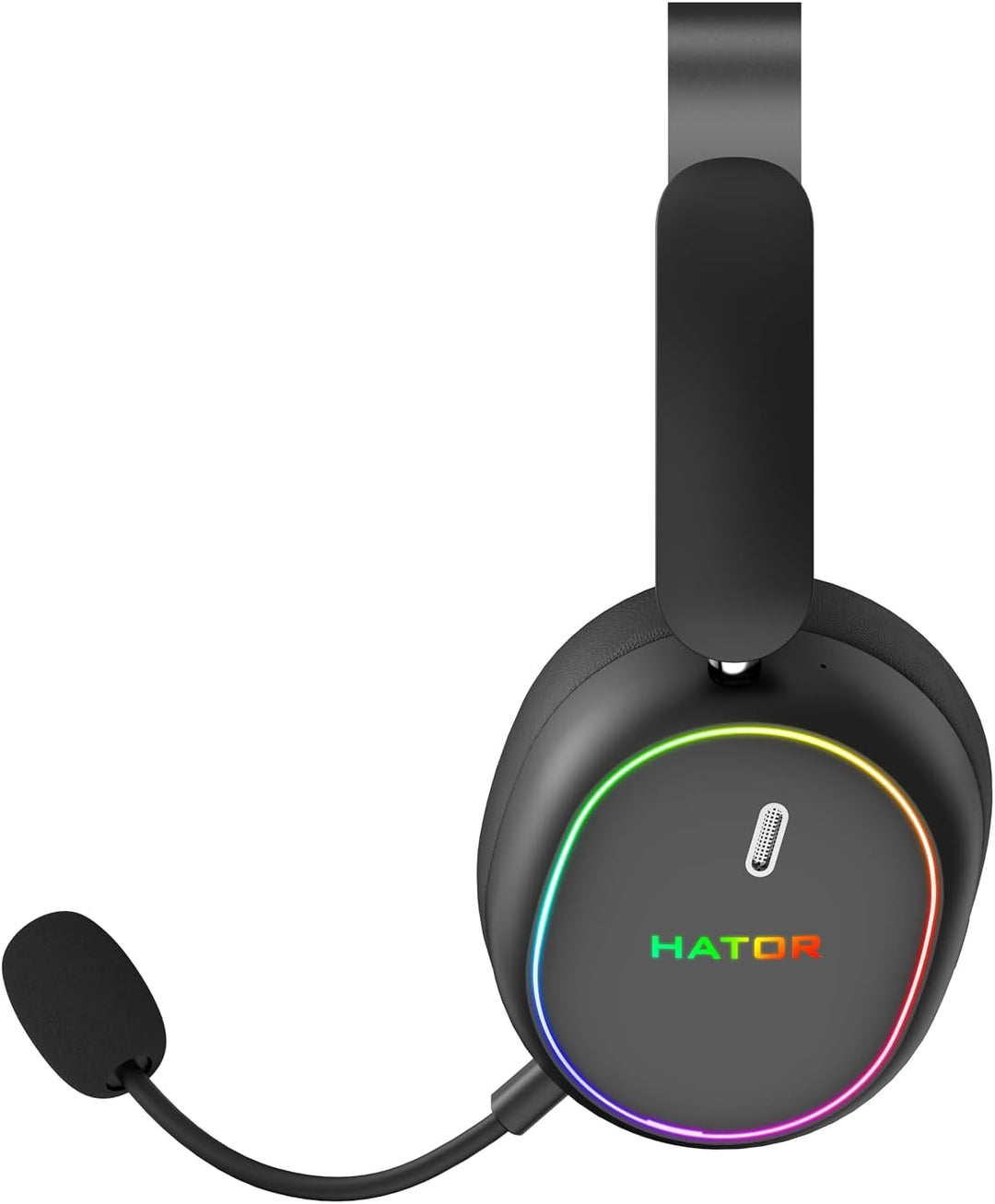 HATOR Phoenix 2 Wireless Gaming-Headset – 40mm Hi-Res Treiber, Hybrid ANC, Spatial Audio, Head Track