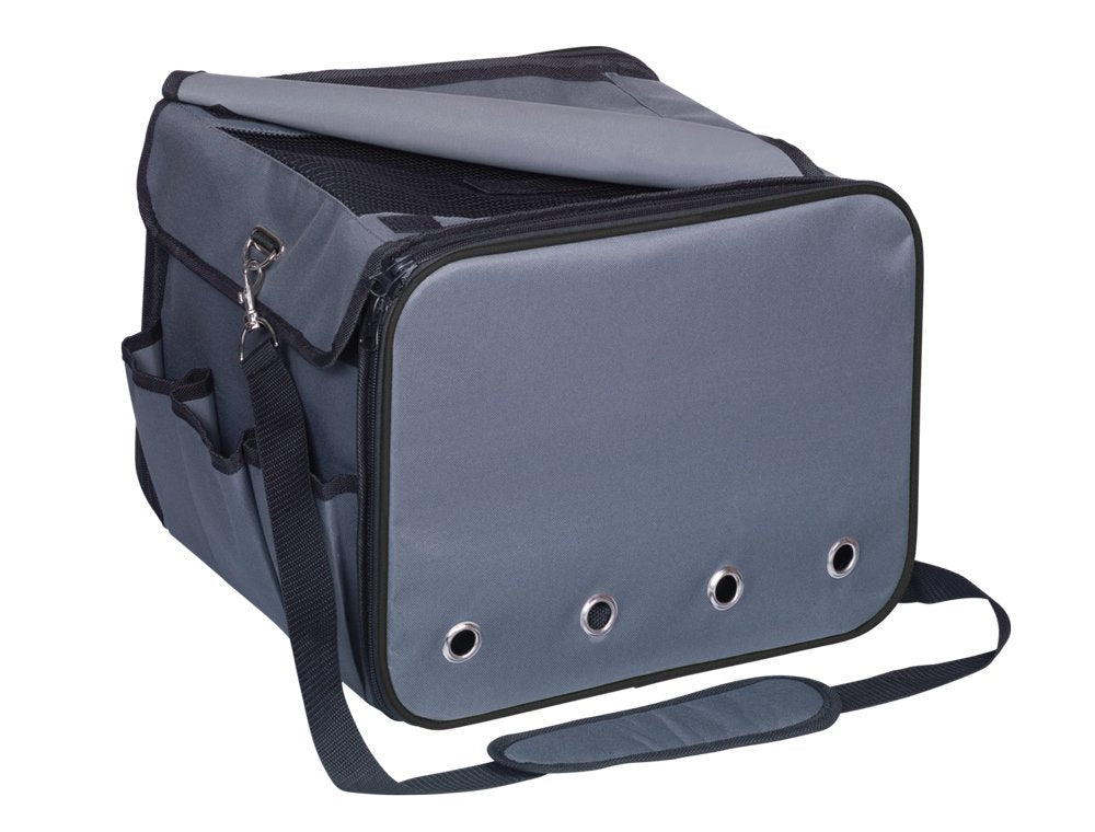 Nobby Autositztasche MERLO, grau 40 x 34 x 30 cm, 1 Stück Grau MERLO, Grau MERLO