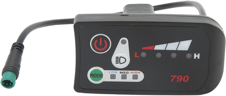 E-Bike-Display, Langlebiges und Verschleissfestes E-Bike-Datenanzeigemessgerät, Kleines, Leichtes LE