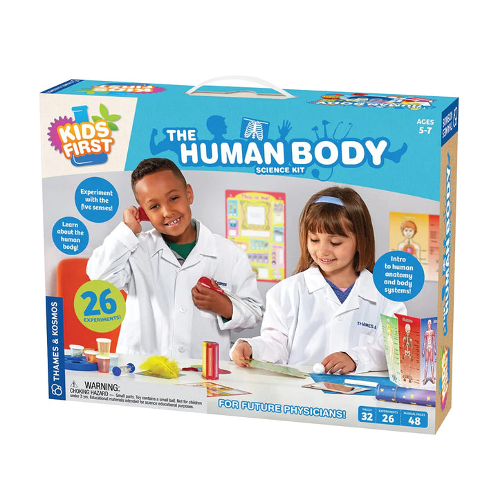 Thames & Kosmos - Kids First: First Human Body - Beginner Educational Science & Anatomy Kit - Fun fo