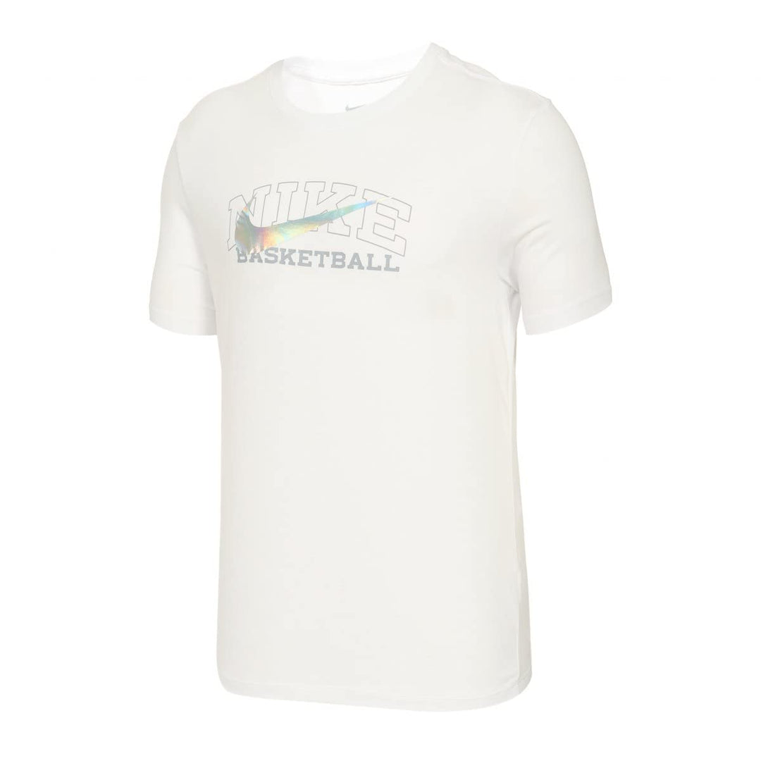 Nike Herren M Nk Df Tee Swoosh Sweatshirt L Weiss, L Weiss