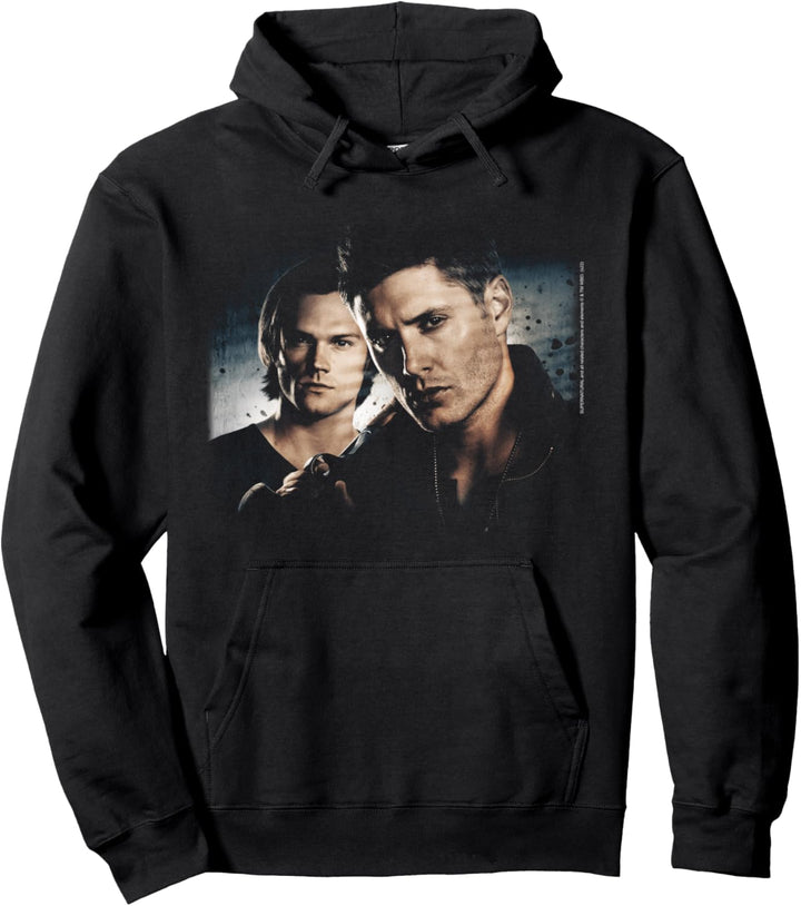 Supernatural Sam And Dean Poster Pullover Hoodie