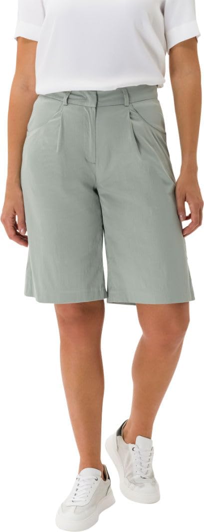 BRAX Damen Style Mia B Bermuda Summer Lightness Jeans-Shorts 26W / 32L Matcha, 26W / 32L Matcha