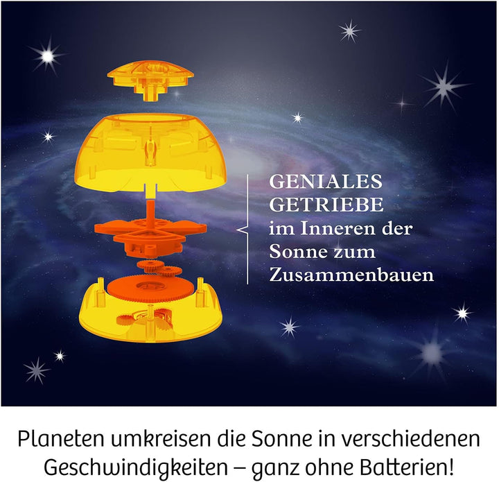 Kosmos 671532 Sonnensystem, Lass die Planeten um die Sonne kreisen, mechanisches Modell, Experimenti