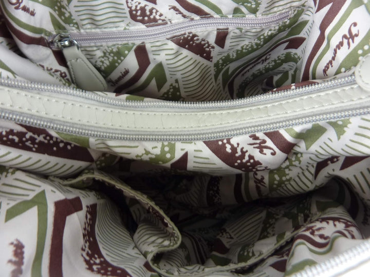kennydoo Rucksacktasche I 2in1 Damen Rucksack und Handtasche in Einem I Schultertasche einfarbig uni