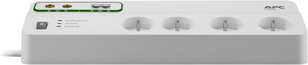 APC PMF83VT-FR 8AC-Ausgänge 230V 3m Weiss - Spannungsschutz (2690 J, 8 AC-Ausgänge, Typ E (FR), 2300