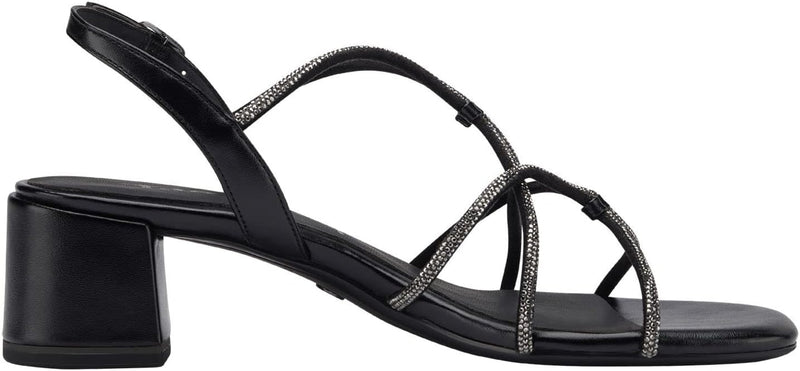 Tamaris Damen Sandaletten, Frauen Sandalen,TOUCHit-Fussbett 37 EU Schwarz Black Metallic, 37 EU Schw