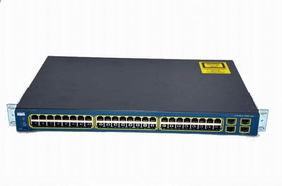 Cisco Systems Catalyst 3560-48TS SMI Switch Fast 48 x RJ45 10/100 + 4 x MiniGBIC 19