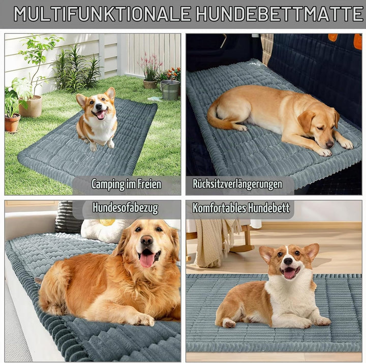 Hundeschutz Rückbank fürs Auto, 62×137 cm rutschfeste &amp; Kratzfeste Hundedecke Auto, Wasserdichter Rü