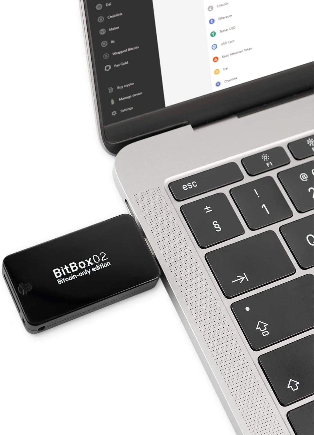 BitBox02 Wallet für Bitcoin - Schweizer Hardware-Wallet für sicheres Cold Storage - komplett auf Deu