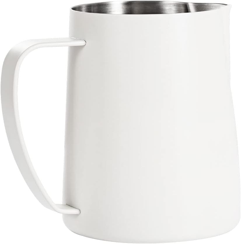 Dianoo Milchaufschäumkrug, 350 ml Edelstahl, Espresso-Dampfkrug, Kaffee, Cappuccino, Barista, Dampfk