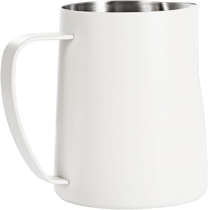 Dianoo Milchaufschäumkrug, 350 ml Edelstahl, Espresso-Dampfkrug, Kaffee, Cappuccino, Barista, Dampfk