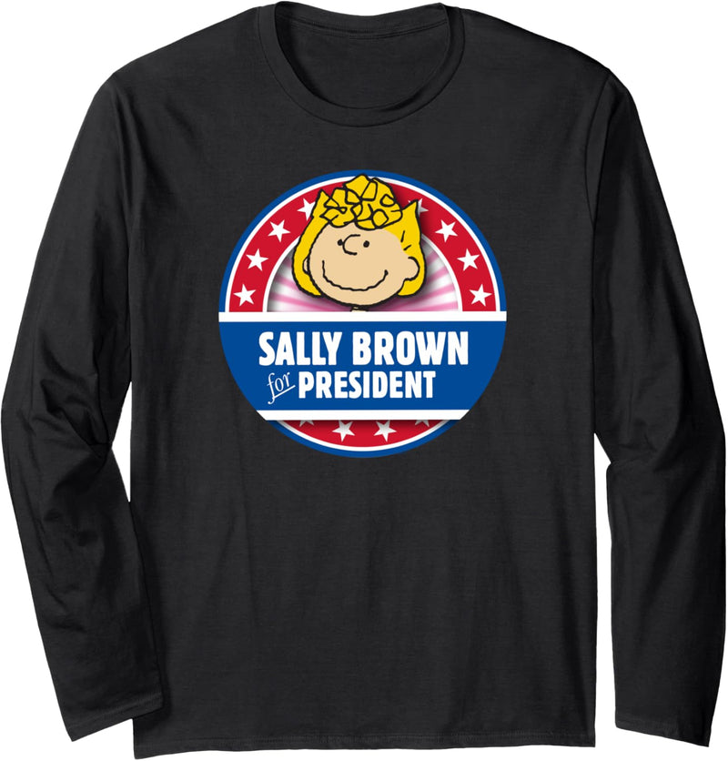 Peanuts Sally Brown als Präsident Langarmshirt