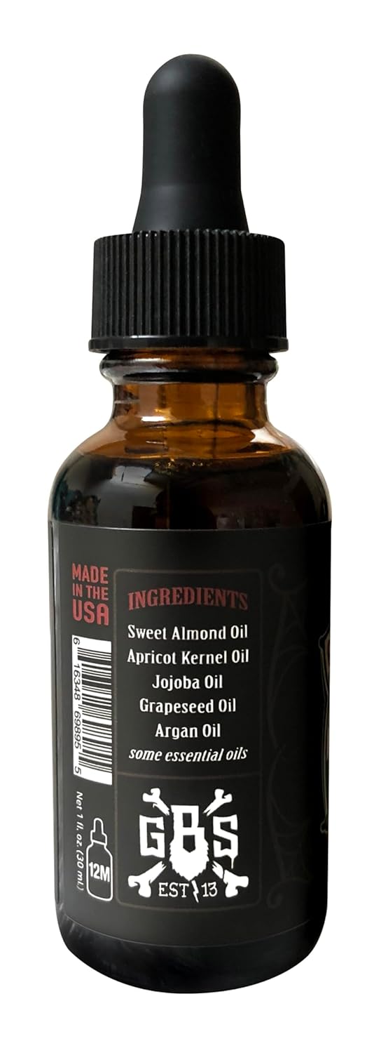 GRAVE BEFORE SHAVE - Bartöl / Bart Öl / Beard Oil - 1 fl oz / 30 ml (Bay Rum) Kokosnuss 30 ml (1er P