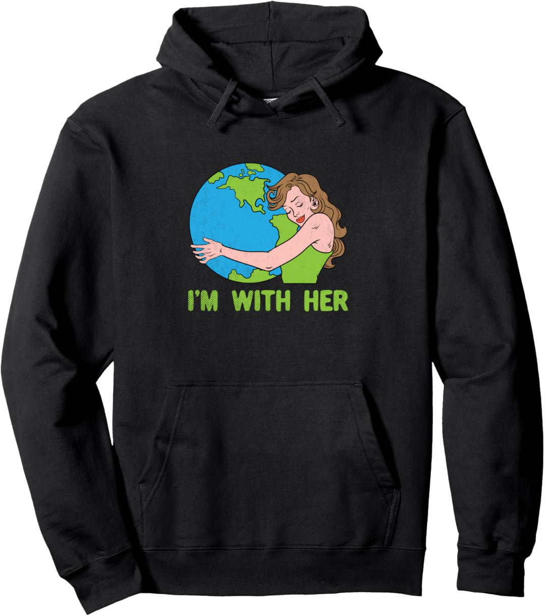 Ich gehöre zu ihr Mutter Erde Klimawandel Globale Erwärmung Pullover Hoodie