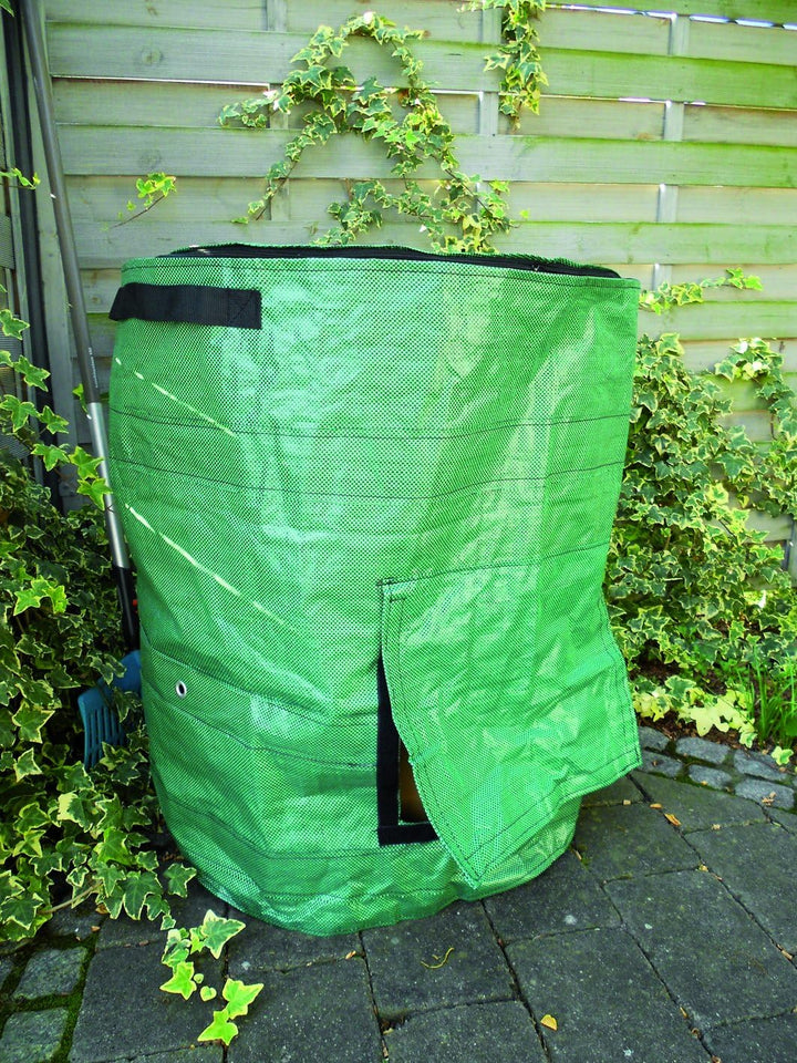 Komposter - 265 L, Grün, Polyethylen (PE), Zylindrisch, Garten