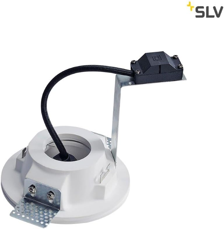 SLV PLASTRA, Einbauleuchte Plastra, Einbau Rund, Gu10, Plastra, Einbau Rund, Gu10